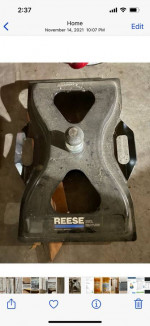 RBW 5th Wheel Hitch and Mounting Bracket
