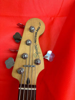 WACO Squire Affinity Precision Bass V Shoreline Gold Electric Bass Guitar $300 F