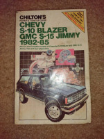 Chevy S-10 Blazer/Jimmy repair and tune up manual