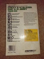 Chevy S-10 Blazer/Jimmy repair and tune up manual