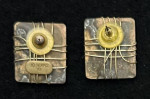 Jo Marz Jewelry Metal Wired Stud Earrings