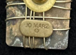Jo Marz Jewelry Metal Wired Stud Earrings
