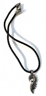 Bico Australian Pendant 9 Inch Leather Necklace