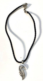 Bico Australian Pendant 9 Inch Leather Necklace