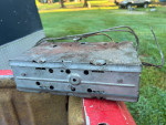Vintage chevy car stereo