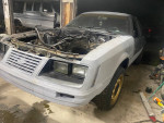 1983 Mustang T top GT, pretty rust free