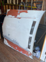 72 malibu chevelle hood & parts