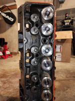 GM Chevrolet Phase 2 bowtie small block sbc heads