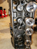GM Chevrolet Phase 2 bowtie small block sbc heads