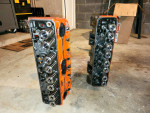 GM Chevrolet Phase 2 bowtie small block sbc heads