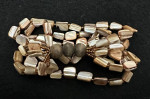 Vintage Abalone Shell Strand Stretch Bracelet