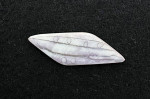 Vintage Lace Agate Pink White Gold Pin Brooch