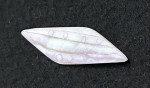 Vintage Lace Agate Pink White Gold Pin Brooch