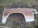 Chrysler Town & Country Fender and extra wood grain