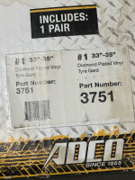 Adco Products 3751 Tyregard #1 33-35 Silver 2/pk + 1 extra