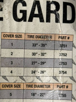 Adco Products 3751 Tyregard #1 33-35 Silver 2/pk + 1 extra