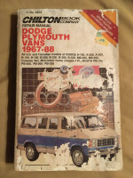 1967-88 Dodge Plymouth Vans Repair Manual
