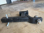 Adjustable trailer hitch ball mount fits