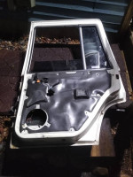 Jeep Grand Cherokee ZJ White Rear Doors