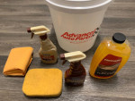 Car Wash Kit Mothers Carnauba Wash Wax Leather Cleaner