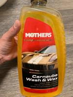 Car Wash Kit Mothers Carnauba Wash Wax Leather Cleaner