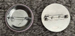 Set Of 2 Button Pins Donut Purrfect Weekend