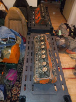 Chevy 186 cylinder heads