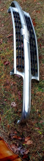 Chevy chrome grill