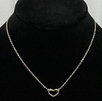 Open Heart Gold Necklace