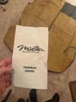 Brand New 1990-1997 MAZDA MIATA FULL CAR COCKPIT COVER TONNEAU TAN