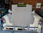 68 up vw  beetle trunk card board-new