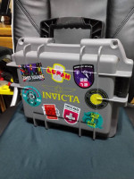 Invicta 3 watch waterproof carrying case