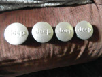 set of 4 Jeep center caps