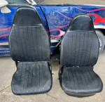 1973 Volkswagen Super Beetle high back seats.