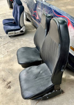 1973 Volkswagen Super Beetle high back seats.