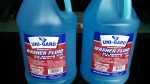 Blue Windshield wash antifreeze gal.