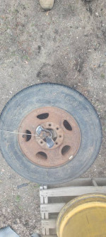 New chevy rim and tire