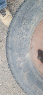 New chevy rim and tire