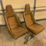 Fiberglass Bucket Seats w/ slides