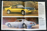 Chevy Camaro Z28 1979 Car Dealer Sales Brochure