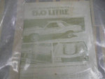 Ford Fairmont Futura 5.0 decal kit