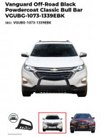 VANGUARD VGUBG-1073-1339EBK Black Powdercoat Classic Bull Bar