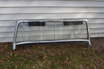 MG Midget Windshield 1972 with visors, broken glass