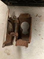 1957 chevy fuel filler assembly