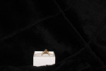 Elegant & Beautiful engagement ring with several diamonds