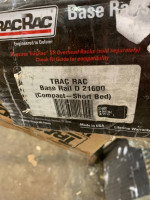 Brand New TRACRAC Base Rail D – Compact Short-Bed. Truck Rail System