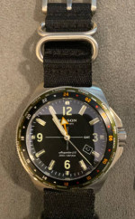 Filson I’m The Journeyman GMT Watch 44mm