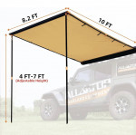 Brand New All-Top Vehicle Awning. 8.2’x10’ Shade