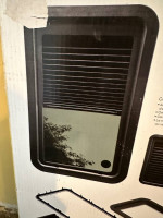 Lippert Components #806621 Thin Shade Entry Door Window Kit for RV