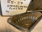 (2) 1957 Chevy Truck Speedometer Clusters and wiring